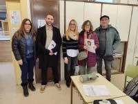 VISITA A L'ESCOLA DEL REGIDOR D'EDUCACIÓ XAVIER BLANCO