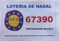 RECORDATORI LOTERIA DE NADAL AFA