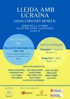 LLEIDA AMB UCRAÏNA - GRAN CONCERT BENÈFIC