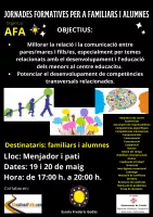 JORNADES FORMATIVES PER A FAMILIARS I ALUMNES