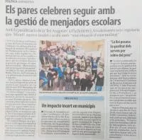 MENJADORS ESCOLARS