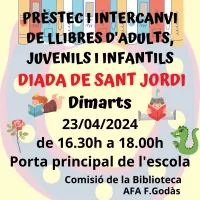 INTERCANVI I PRÉSTEC DE LLIBRES