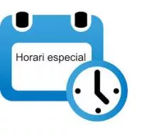 HORARI ESPECIAL SECRETARIA DIES 4 i 5 DE SETEMBRE