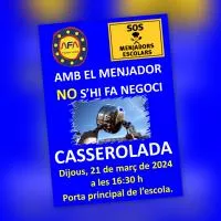 SI NO FEM RES ENS PENDRAN LA GESTIÓ DEL MENJADOR ESCOLAR