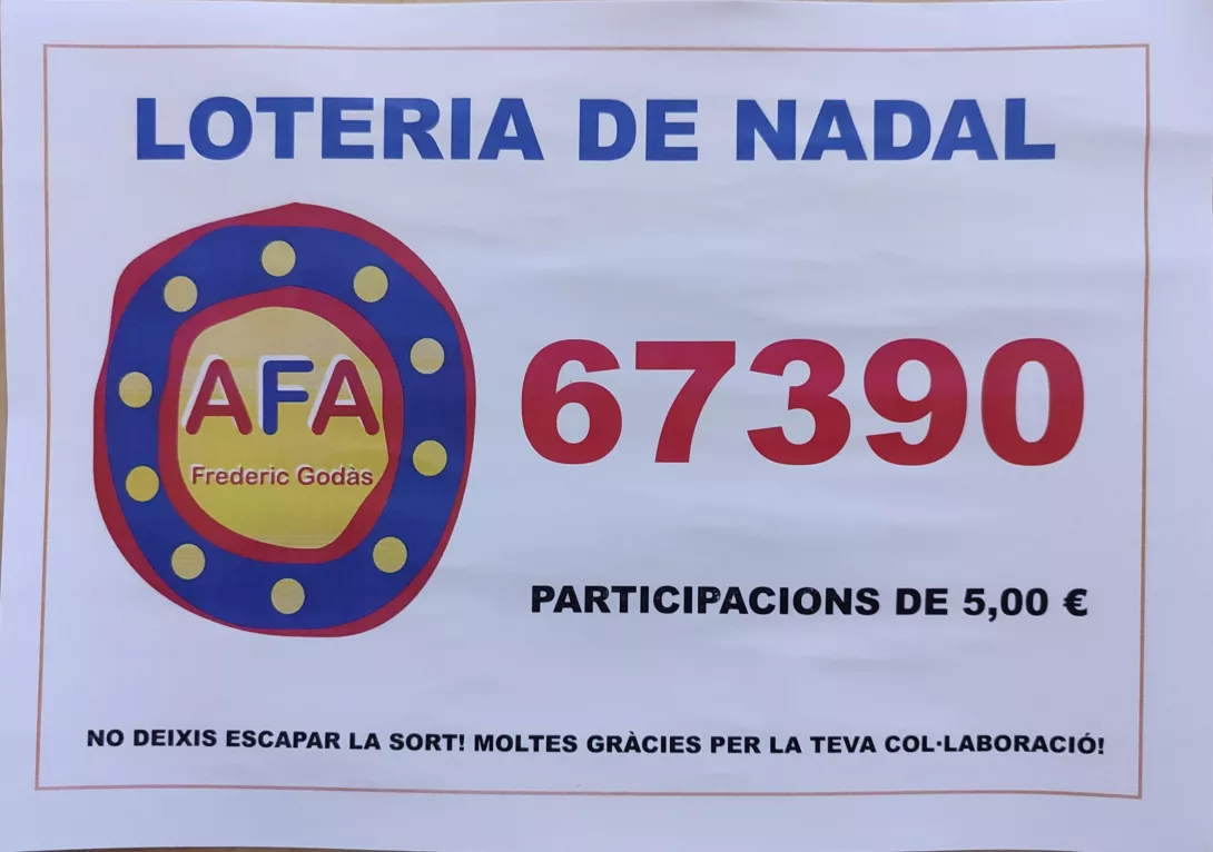 LOTERIA DE NADAL AFA