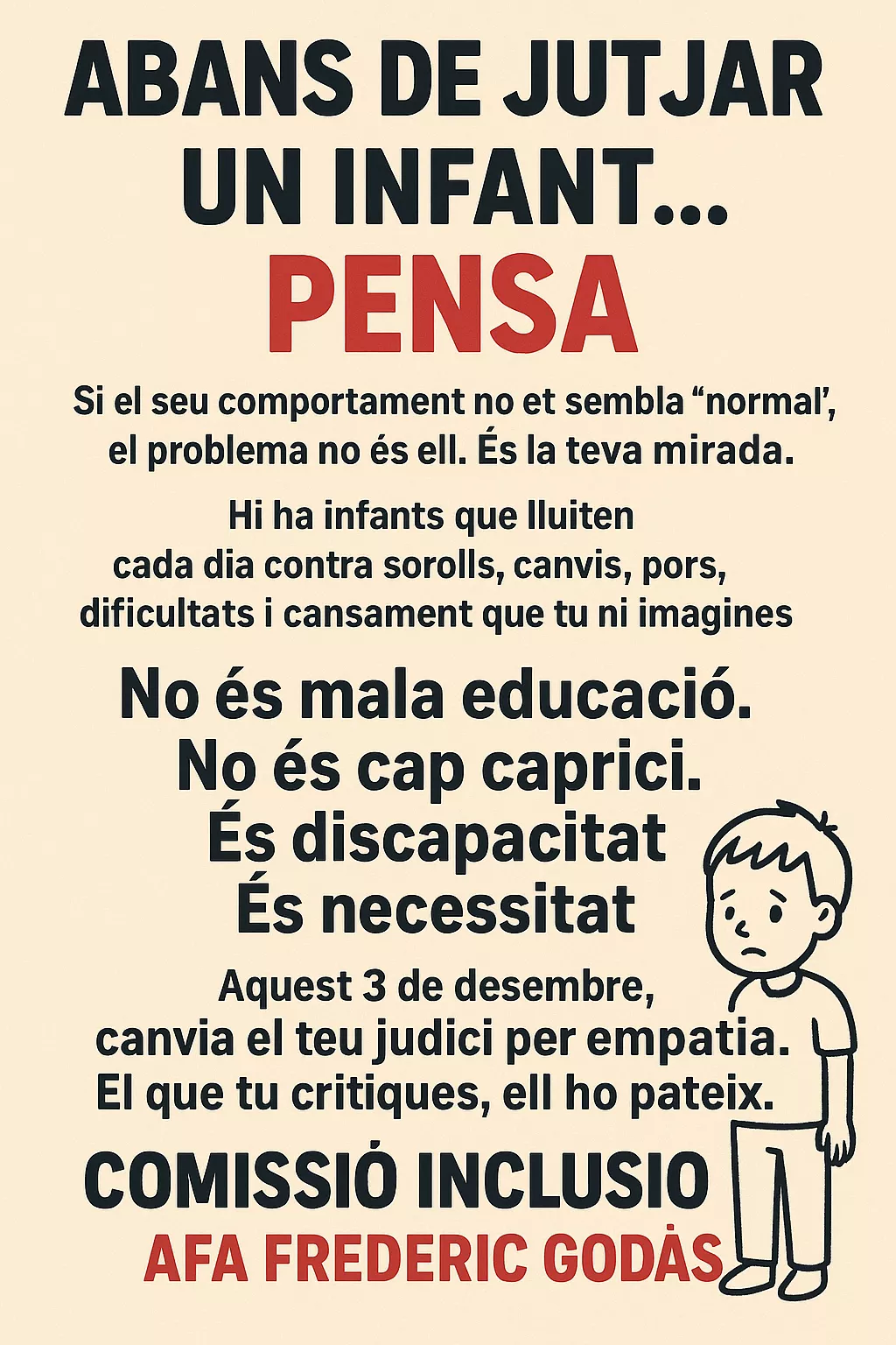 Dia Internacional de les Persones amb Discapacitat