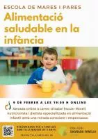 Xerrada: Alimentació saludable en la infància.