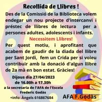 PRÉSTEC I INTERCANVI DE LLIBRES